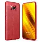 Xiaomi Poco X3 NFC Kılıf CaseUp Niss Silikon Kırmızı